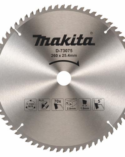 להב וידיה לאלומיניום 305 ממ 100 שיניים MAKITA