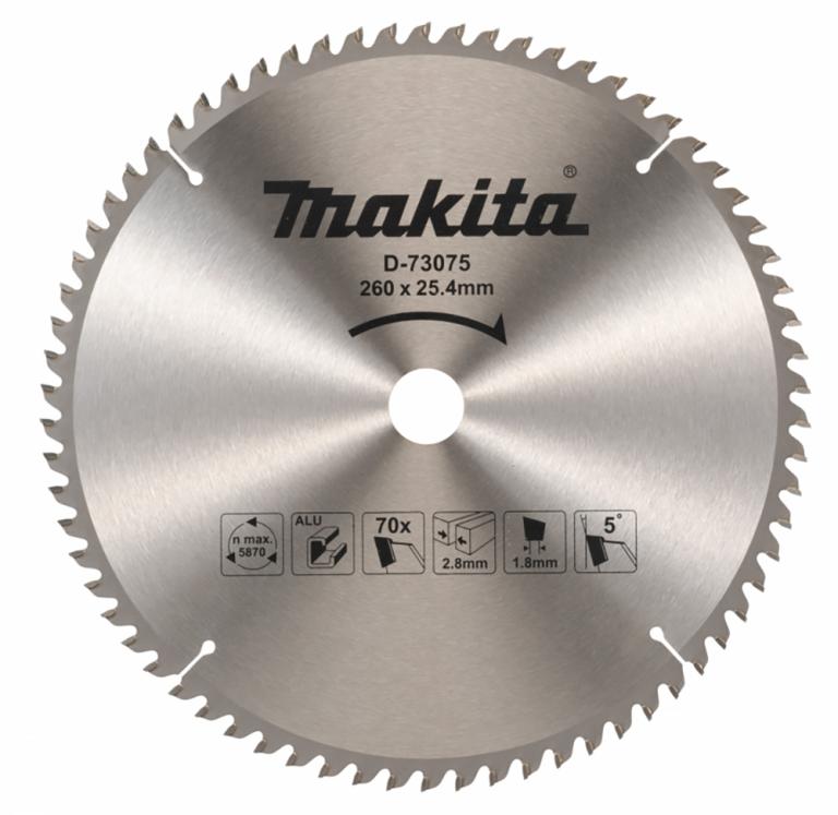להב וידיה לאלומיניום 305 ממ 100 שיניים MAKITA