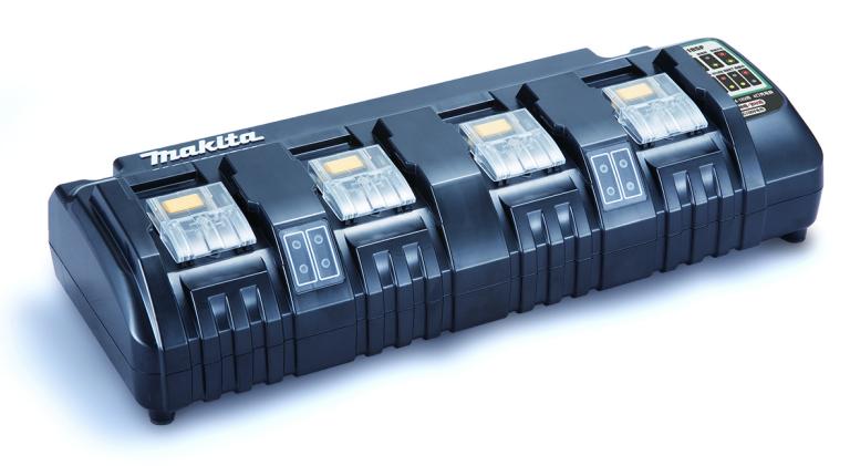 מטען 4 תחנות טעינה - MAKITA DC18SF 18V