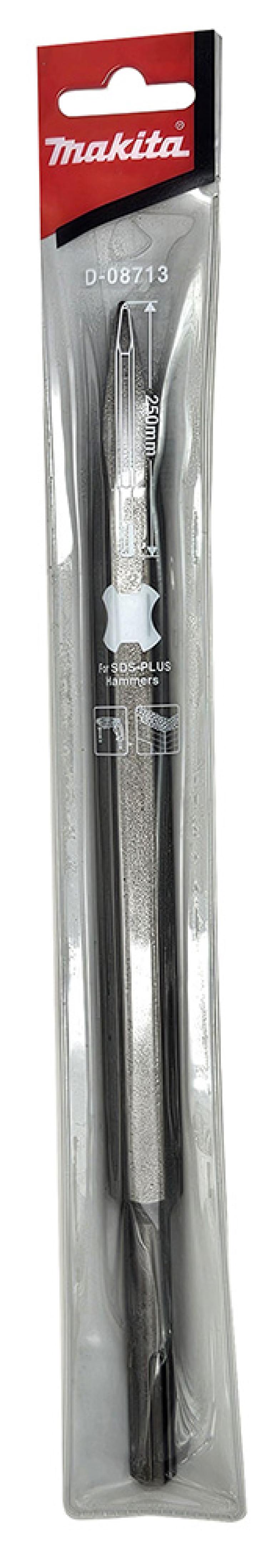 איזמל שפיץ לפטישון SDS PLUS 250 ממ MAKITA