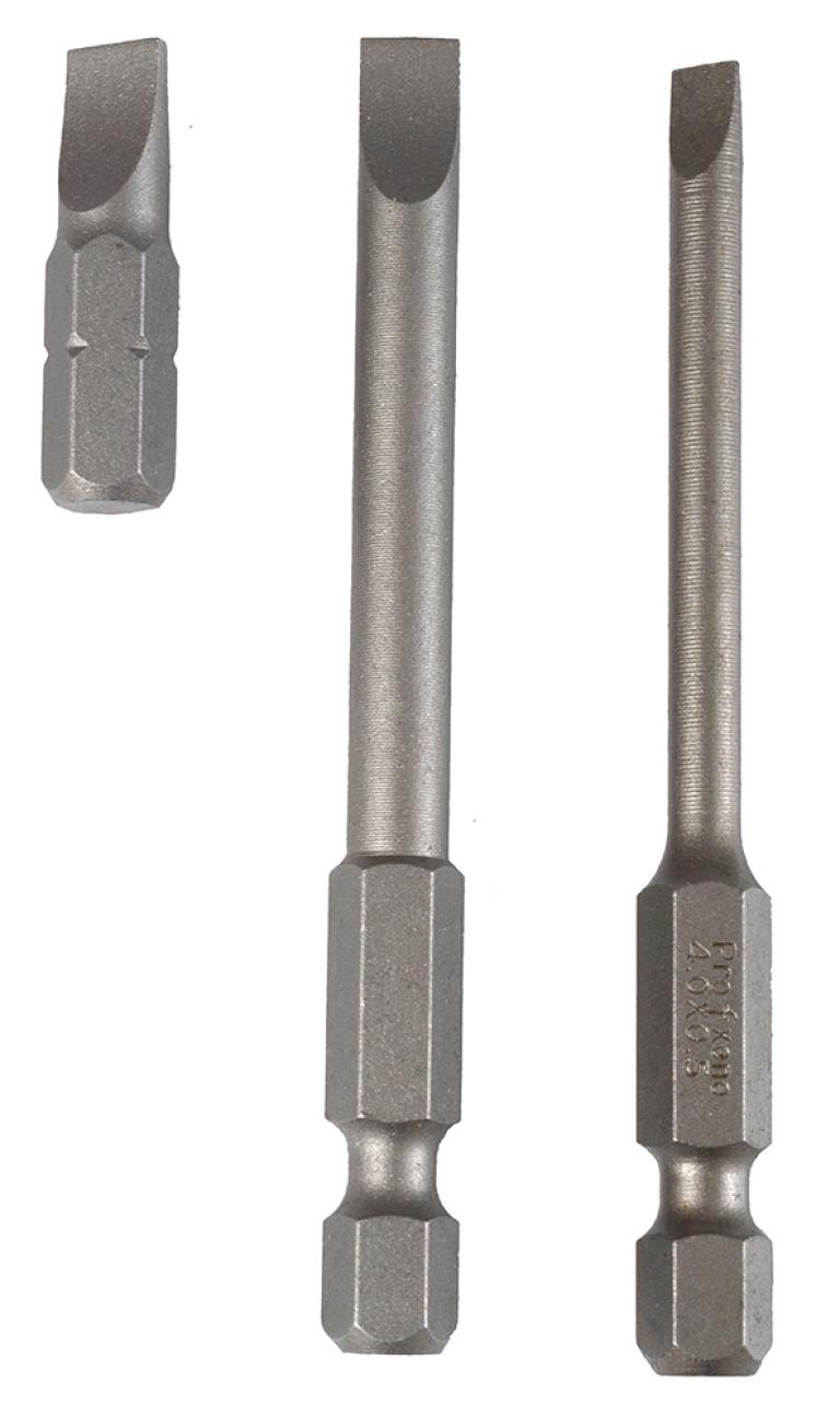 ביט שטוח SL55X08 פלדת S2 אורך 100 ממ PROXEN