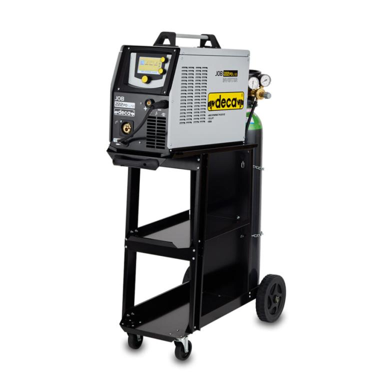 רתכת משולבת 220Ah חד פאזית אינוורטר סנרגטית Deca JOB 222 PD LAB