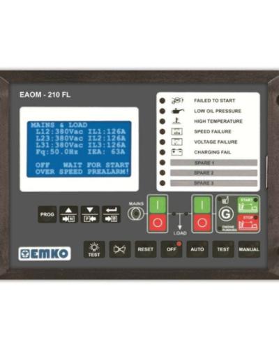 בקר החלפה אוטומטי לגנרטור דיזל או גז EAOM-210 FL