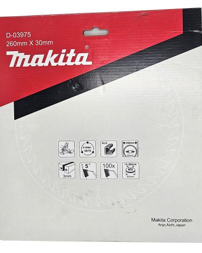 להב TCT למסור פנדל 260X100 אלומיניום MAKITA