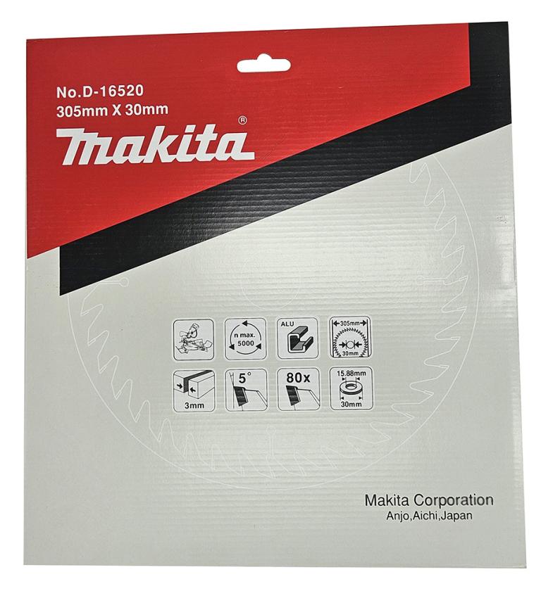 להב TCT למסור פנדל 305X80 אלומיניום MAKITA