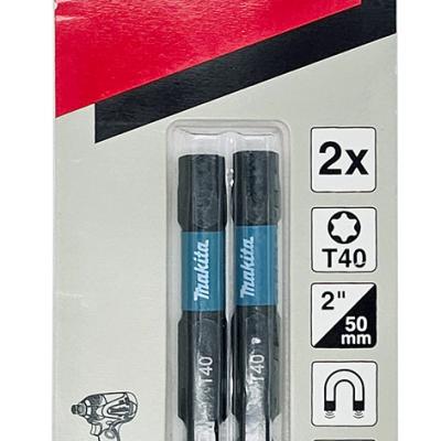 מארז 2 ביטים מגנטים T40 BLACK 50 MAKITA