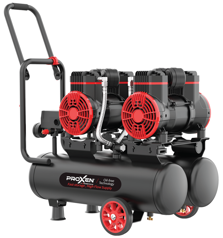 מדחס אוויר ללא שמן 2900W מיכל כפול 11 ליטר PROXEN