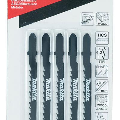 מארז 5 מסוריות למסור אנכי 100X6X6 עץ MAKITA
