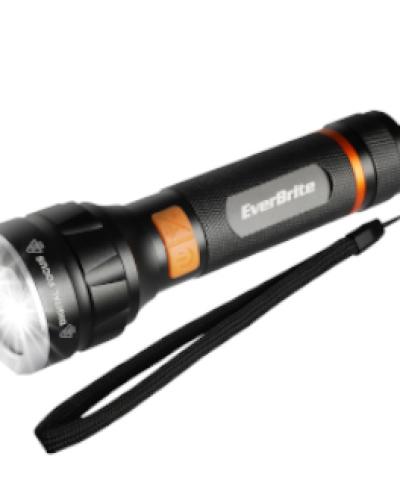פנס יד נטען 1000 LM אור כפול כולל פוקוס EVERBRITE E011172