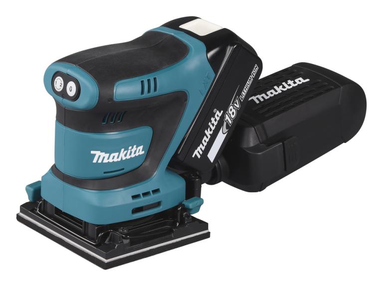גוף מלטשת רוטטת נטענת מתח 18V דגם MAKITA DBO480Z