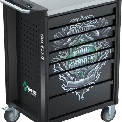 עגלת כלים מזוודת191יחמשטח פלבם 9701 WERA