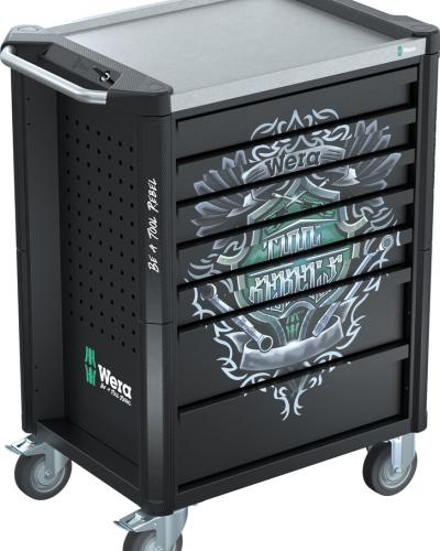 עגלת כלים מזוודת191יחמשטח פלבם 9701 WERA
