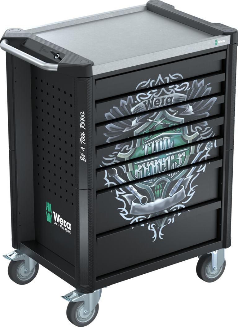 עגלת כלים מזוודת191יחמשטח פלבם 9701 WERA
