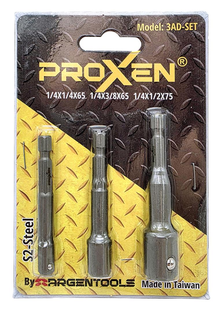 סט 3 מתאמים לבוקסות 3AD-SET PROXEN