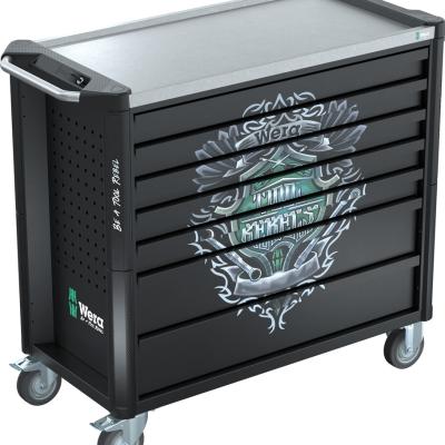 עגלת כלים מזוודת188יחמשטח פלבם 9701 WERA