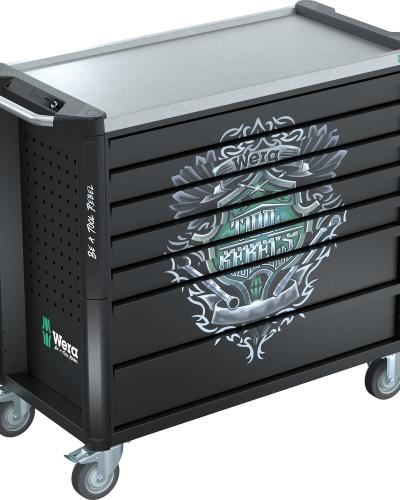 עגלת כלים מזוודת188יחמשטח פלבם 9701 WERA