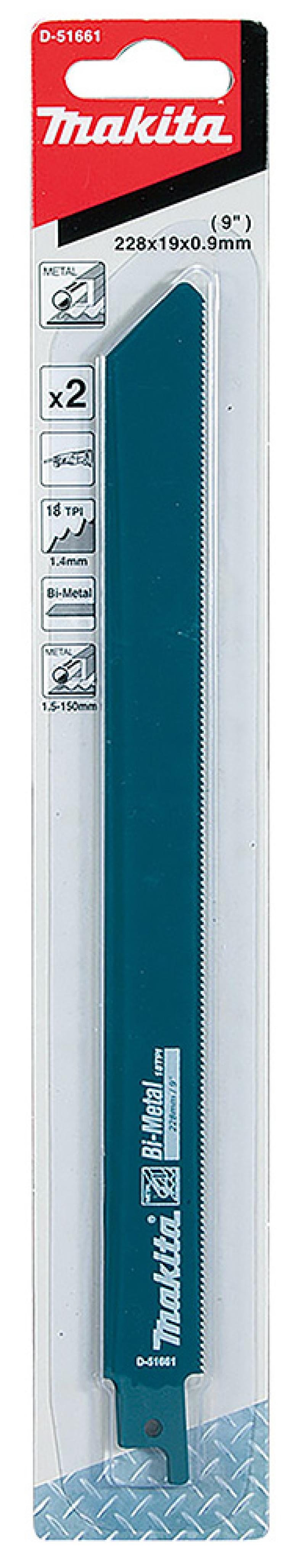 מארז מסוריות חרב 225X19X18 מתכת MAKITA