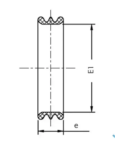 אטם EPDM לאביזר "אקספרס פלוס" 110