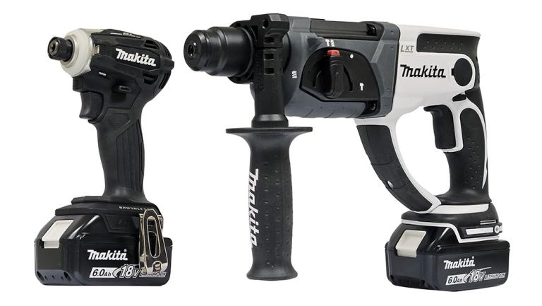 סט 2 כלים 18V נטען עם 2 סוללות 6A ומטען MAKITA DLX2511GJ