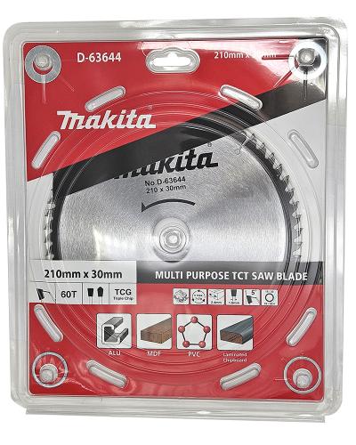 להב TCT למסור 210X60 סיבית אלומיניום MAKITA