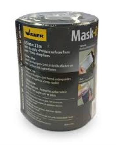 ניילון מגן לצביעה עם נייר דבק WAGNER 284033