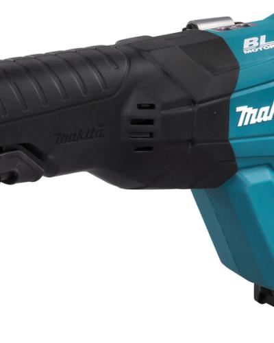 גוף מסור חרב נטען מתח 40V מנוע BL עם 2 סוללות 50 אמפר ומטען כפול MAKITA JR001GTE