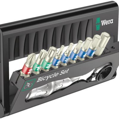 סט ביטים ובוקסות לאופניים 14 ממ 10 יח Bicycle9 WERA