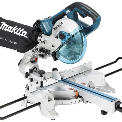 מסור פנדל 2X18V נטען 7 190 ממ BL עם 2 סוללות 4A ומטען MAKITA DLS714RME