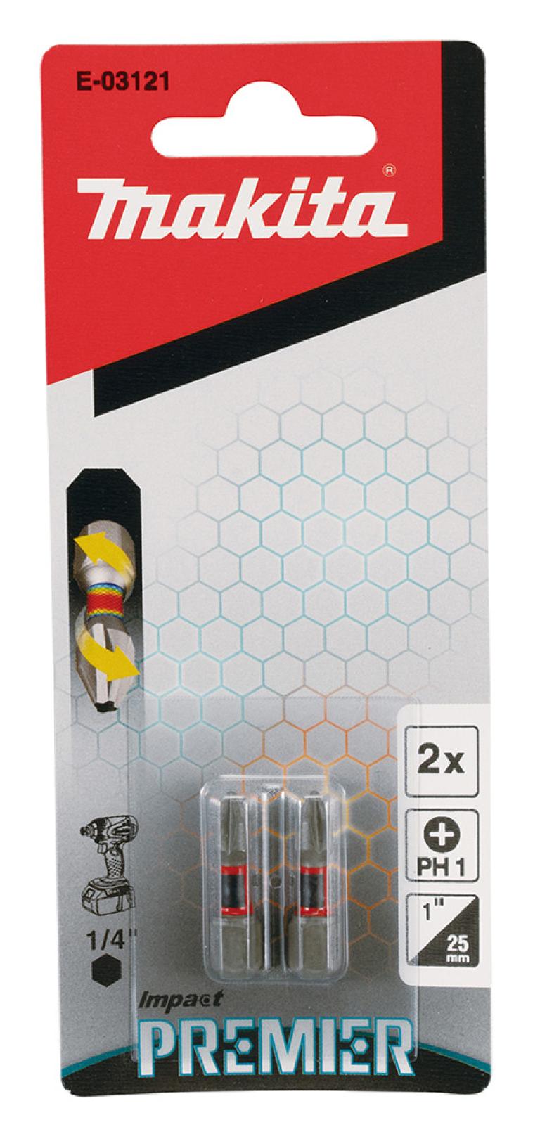 מארז ביטים PH1 PREMIER 25 MAKITA
