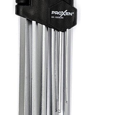 סט אלן אינטשי כדורי ארוך 9 חלקים PROXEN