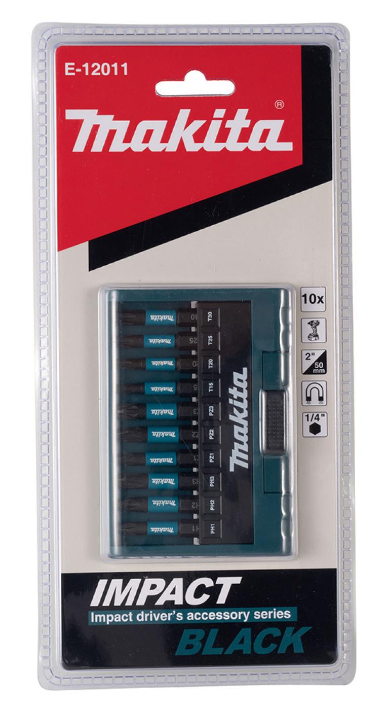 סט ביטים מגנטים במארז BLACK 50 MAKITA
