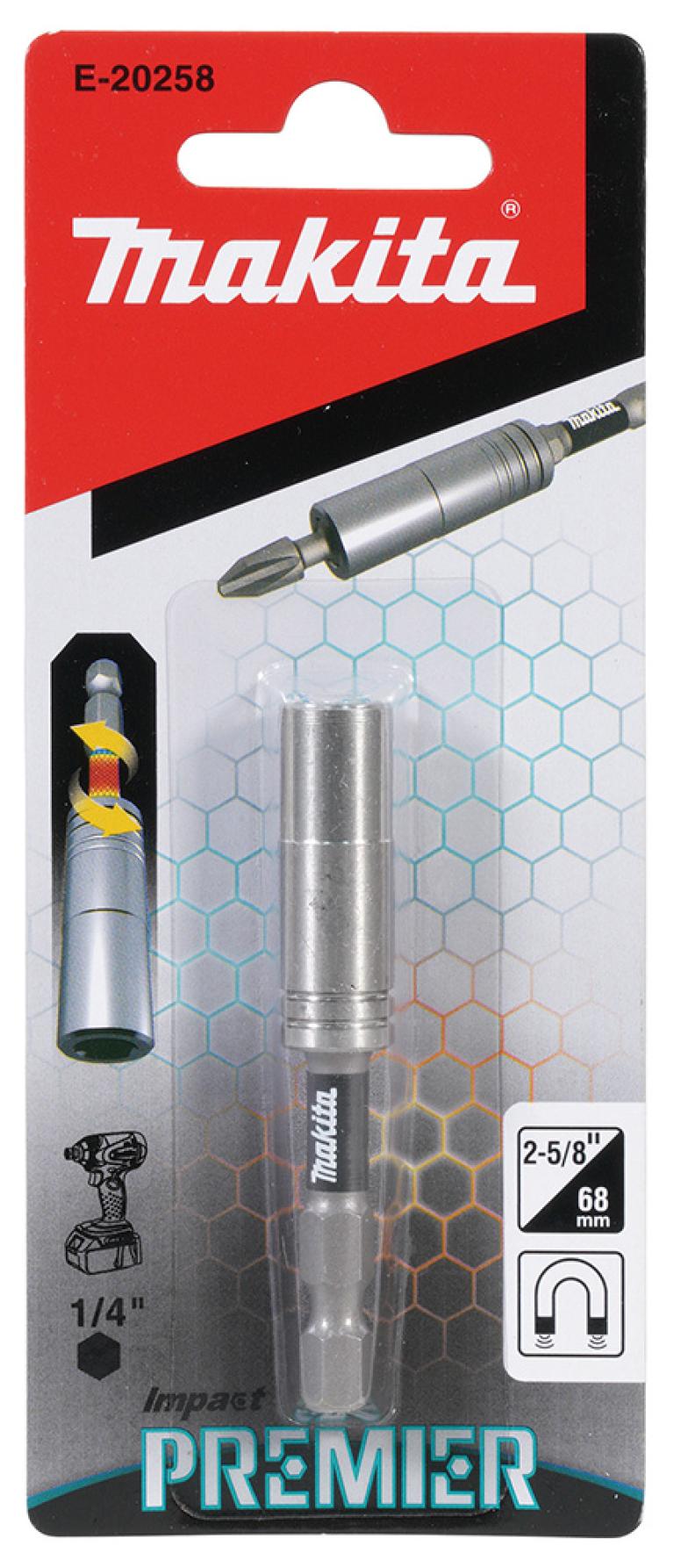 מחזיק ביט מגנטי במארז PREMIER 68 MAKITA