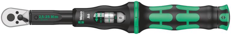 ידית ראצט מומנט A6 25-25 Nm 14 WERA