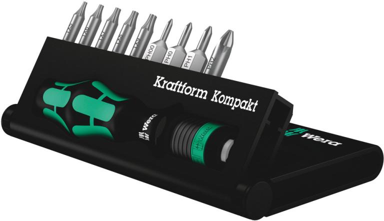 סט ביטים 14 כולל ידית 10 יח KK 12 WERA