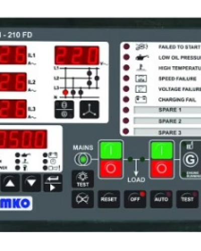 בקר החלפה אוטומטי לגנרטור דיזל או גז EAOM-210 FD
