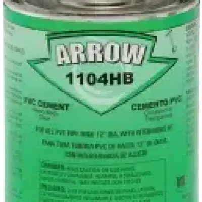 דבק ARROW - שקוף + מברשת QT 1) - HEAVY)