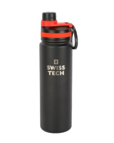 בקבוק שתייה תרמי SwissTech ST075037 - בידוד כפול עם ציפוי נחושת