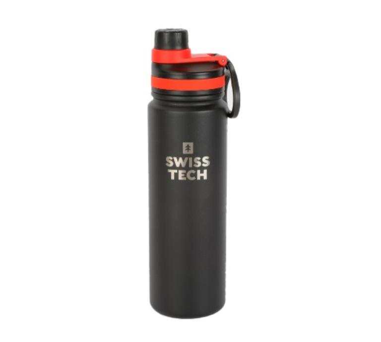 בקבוק שתייה תרמי SwissTech ST075037 - בידוד כפול עם ציפוי נחושת