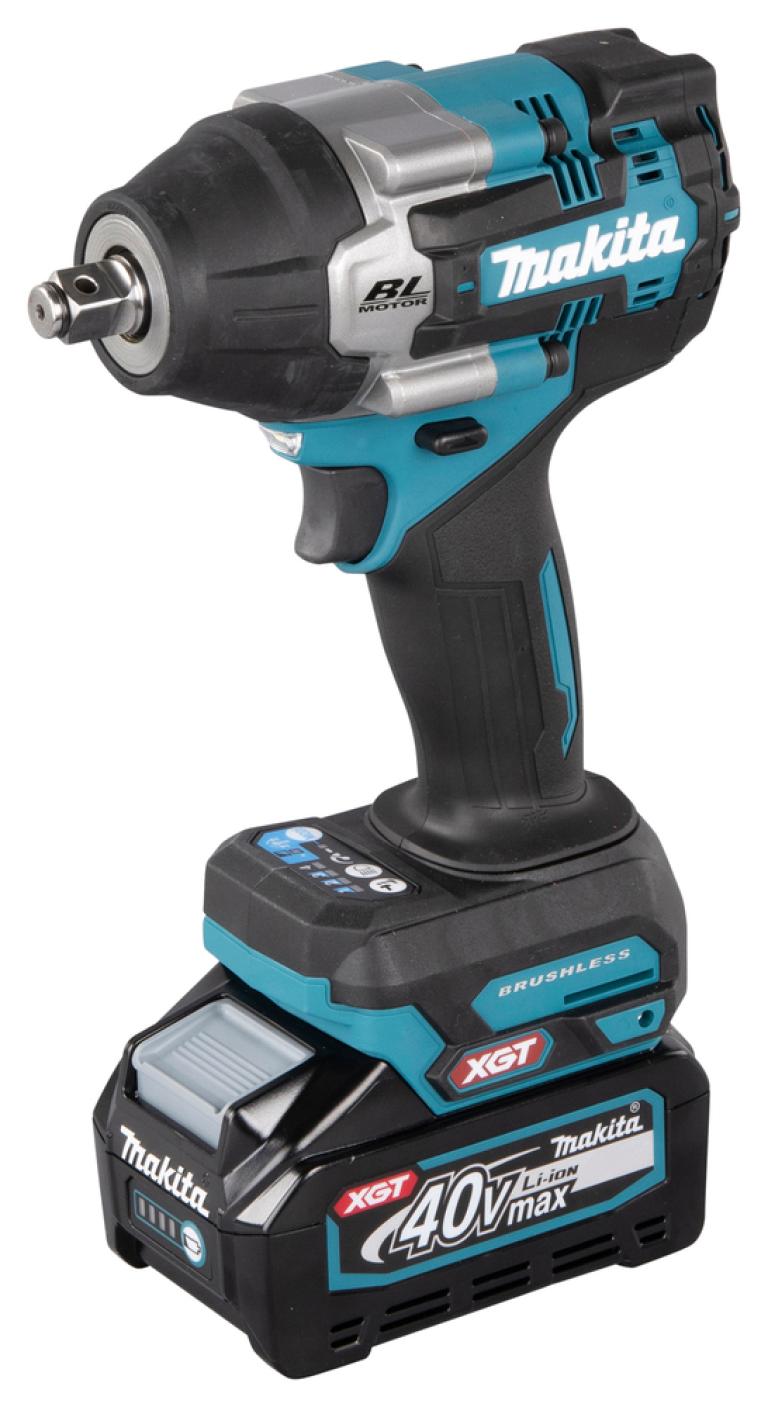 גוף מפתח אימפקט נטען 760 ניוטון-מטר מנוע BL מתח 40V דגם MAKITA TW007GTE