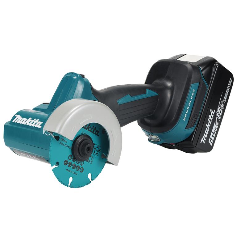 גוף משחזת מיני נטענת 76 ממ מנוע BL מתח 18V דגם MAKITA DMC300Z