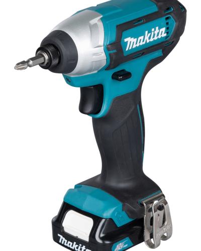 מברגת אימפקט 12V נטענת 110Nm עם 2 סוללות 15A ומטען MAKITA TD110DWYE