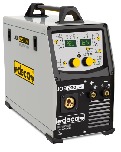 רתכת MIGTIGMMA 200Ah חד פאזי אינוורטר סנרגטית Deca JOB 220 LAB