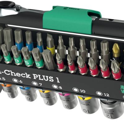סט בוקסות וביטים 14 39 חלקים Tool-Check PLUS WERA