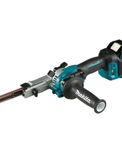 גוף מלטשת סרט צרה נטענת מתח 18V מנוע BL דגם MAKITA DBS180Z