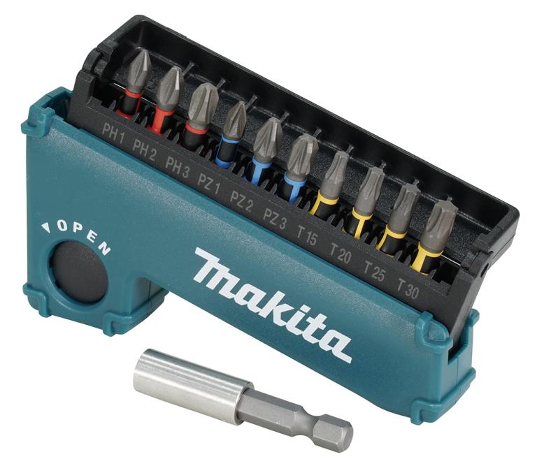 סט ביטים מגנטים 11 חלקים PREMIER במארז MAKITA