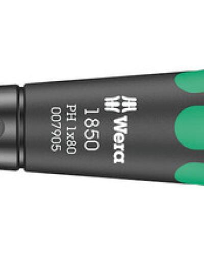 מברג פיליפס ידית כדור  PH 1 x 80 mm 1850 WERA
