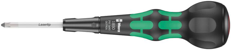 מברג פיליפס ידית כדור  PH 1 x 80 mm 1850 WERA