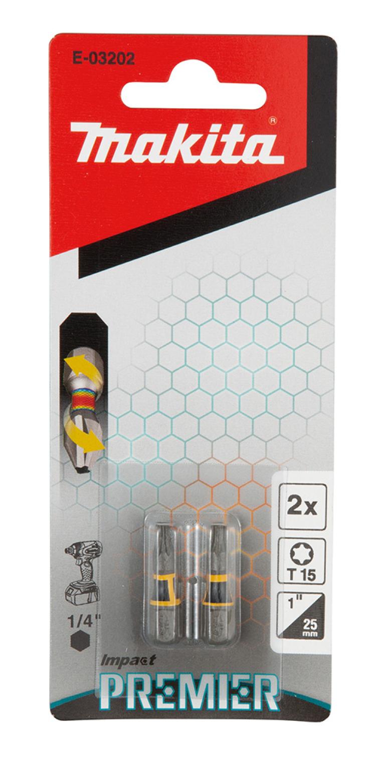 מארז ביטים T15 PREMIER 25 MAKITA