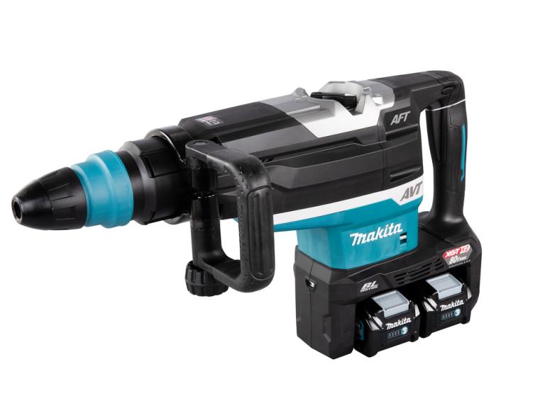 גוף פטיש חציבה וקידוח נטען 52 ממ BL מתח 2X40V דגם MAKITA HR006GTD