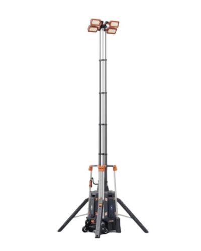 מגדל תאורה נייד TL-500 - עמוד תאורה חשמלי עם גובה עד 53 מטר